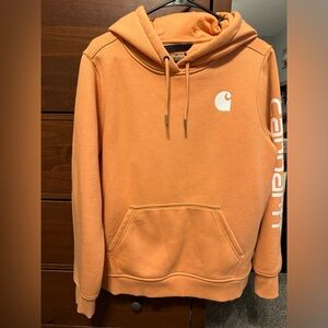 Women’s orange carhartt hoodie